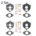 Set of 2 Carburetor Gasket Kits for B&S 7HP 8HP Engine (394693, 291763, 295938)