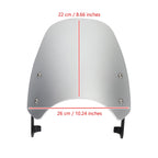 ABS Windshield for Speed Twin 1200 (2019–2021) SILV T9