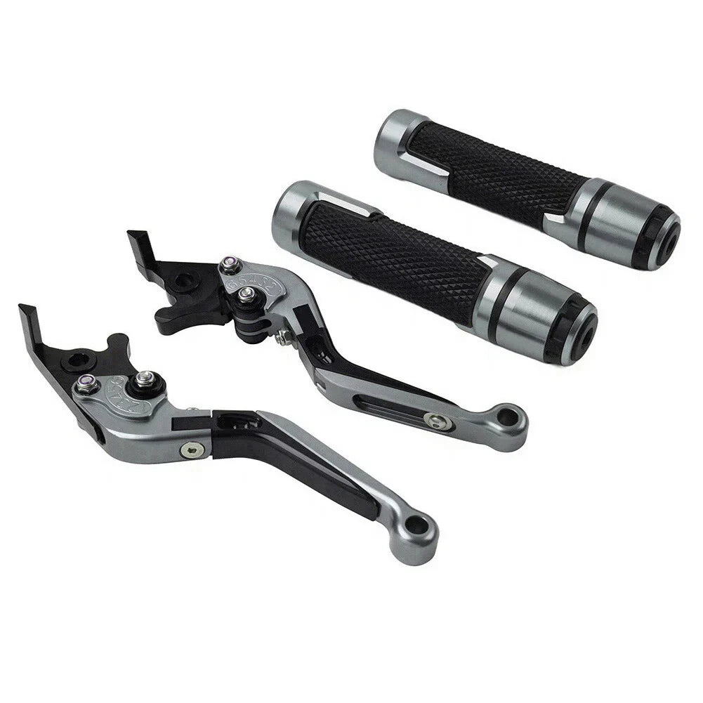 Titan Extendable Brake Clutch Levers Grips Set for Suzuki GSX1400 (2001-2008)