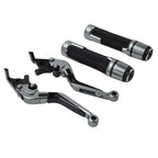 Titan Extendable Brake Clutch Levers Grips Set for Suzuki GSX1400 (2001-2008)