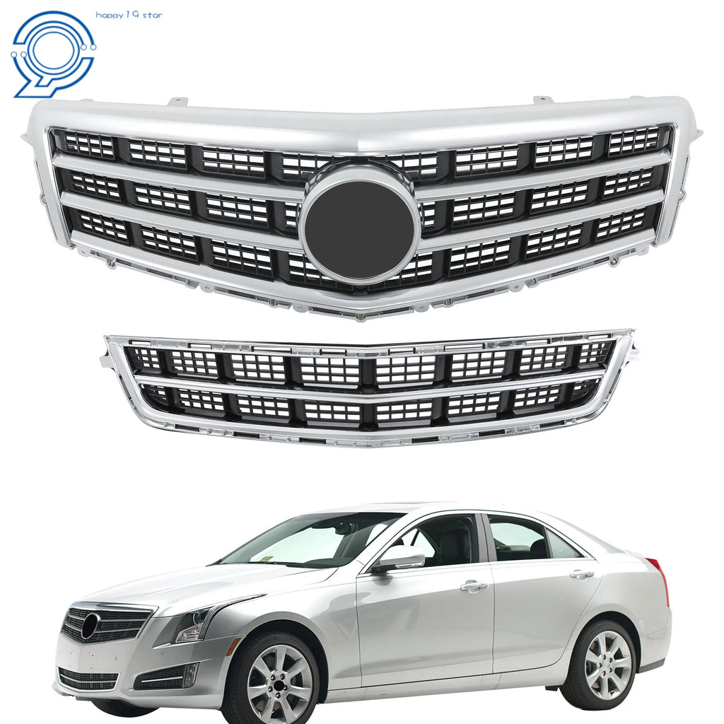 Front Bumper Grille with Trim for Cadillac ATS (2013–2014)