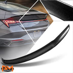 Real Carbon Fiber OE-Style Duck Bill Rear Trunk Spoiler for Elantra (2021–2024)
