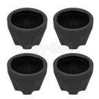 Set of 4 Wheel Caps for Yamaha YFM200 YFM225 YFM250 YFM350ER (1985–1995)