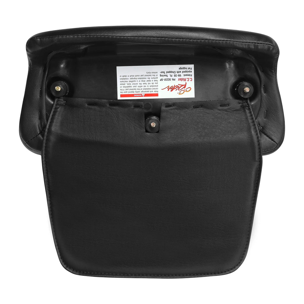 Razor Chopped Trunk Backrest Pad for Harley Road Glide (2014–2025)