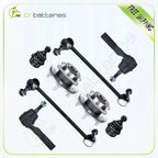2x Front Wheel Bearing, 2x Ball Joints, 2x Tie Rod, 2x Sway Bar for Dodge Journey