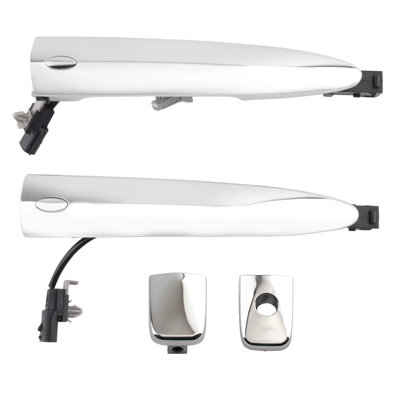 Front Door Handle for Nissan Leaf S (2013–2014) 806469N00A 806451AA0A Silver
