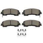 Set of 4 Front Ceramic Brake Pads for Infiniti QX50 (2016–2017)