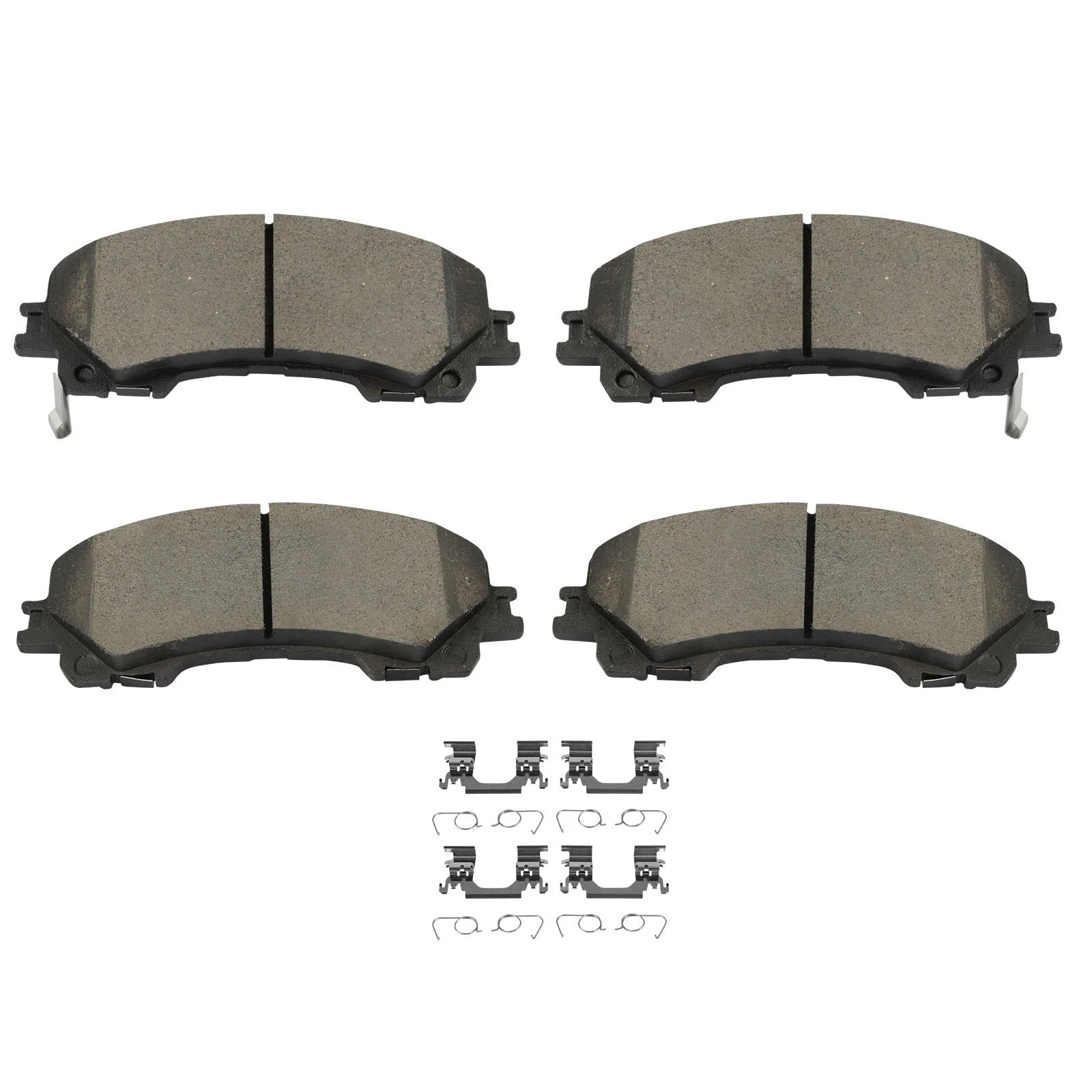 Set of 4 Front Ceramic Brake Pads for Infiniti QX50 (2016–2017)