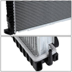 Aluminum Radiator for BMW 528i/540i/740i/750iL (1995–1998) DPI 1401