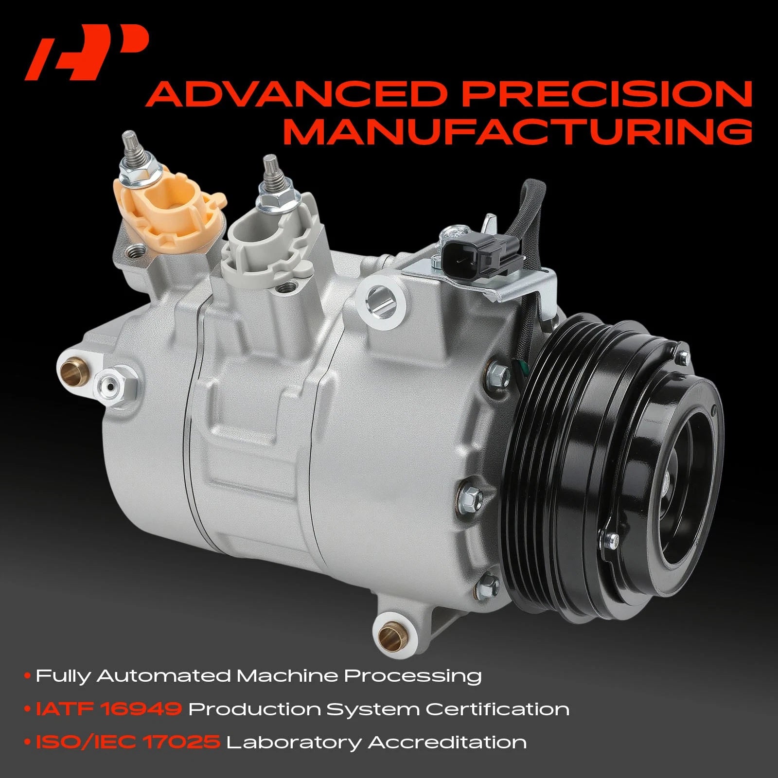 A/C Compressor with Clutch for Ford Escape (2017-2019)