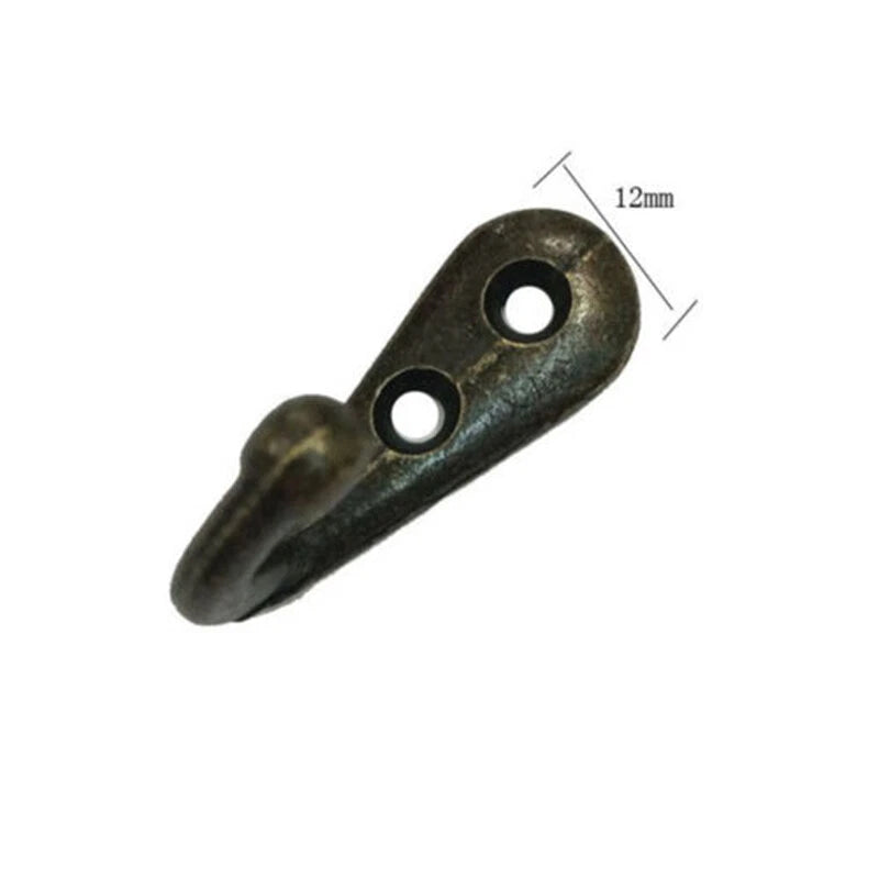 20 Pack Wall Mounted Coat Hooks with Screws