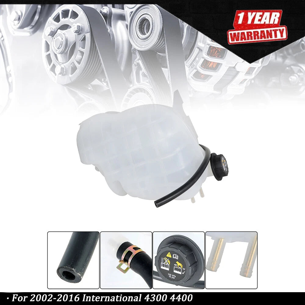 Heavy Duty Coolant Reservoir for International 4300 4400 (2003–2019)