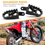 Foot Pegs for Honda XR650L XR650R CR80R CR85R XR250R XR400R 600R