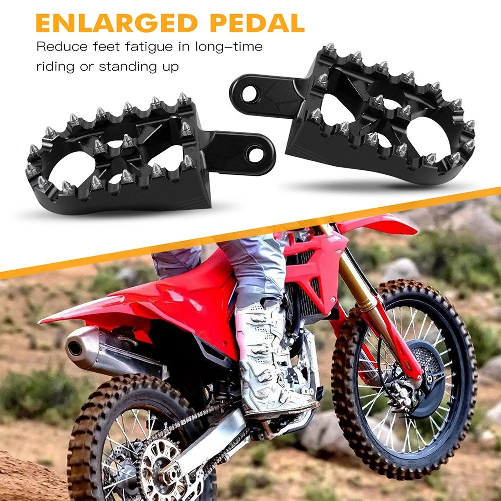 Foot Pegs for Honda XR650L XR650R CR80R CR85R XR250R XR400R 600R