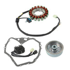 Flywheel Rotor + Stator + Regulator + Gasket for Arctic Cat 400 (2003–2008)