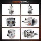PWK 24mm Carburetor Throttle Kit for Predator 196cc 200cc 212cc (No Year)