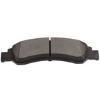 Set of 4 Front Semi-Metallic Brake Pads for Chevrolet Avalanche, Silverado 1500 (2005–2006)
