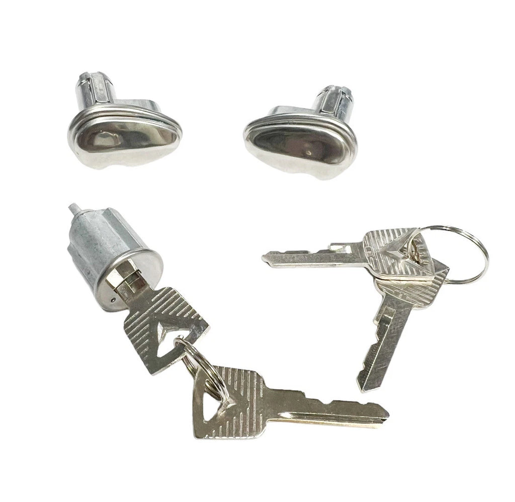 Ignition Door Lock Cylinders Key Set Replacement for Ford Falcon (1960–1963)
