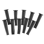 10Pcs 9mm Black Rubber Wire Protector for Angle Grinder (Fits )