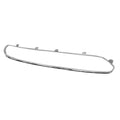 Replacement Chrome Plastic Front Bumper Cover Grille Molding/Surround