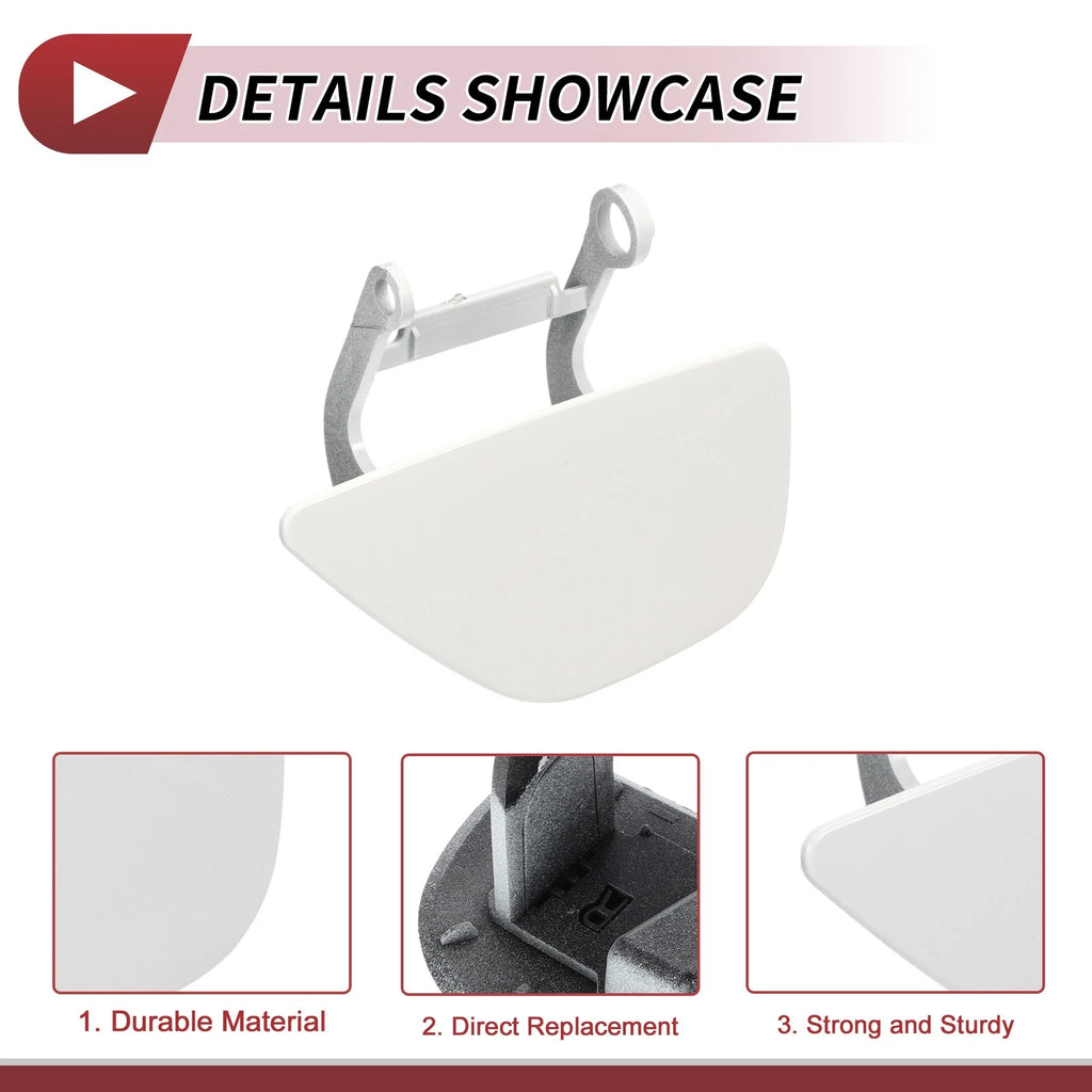 Washer Nozzle Cover Cap No.51117248064 for BMW 535i GT (2010–2017) White