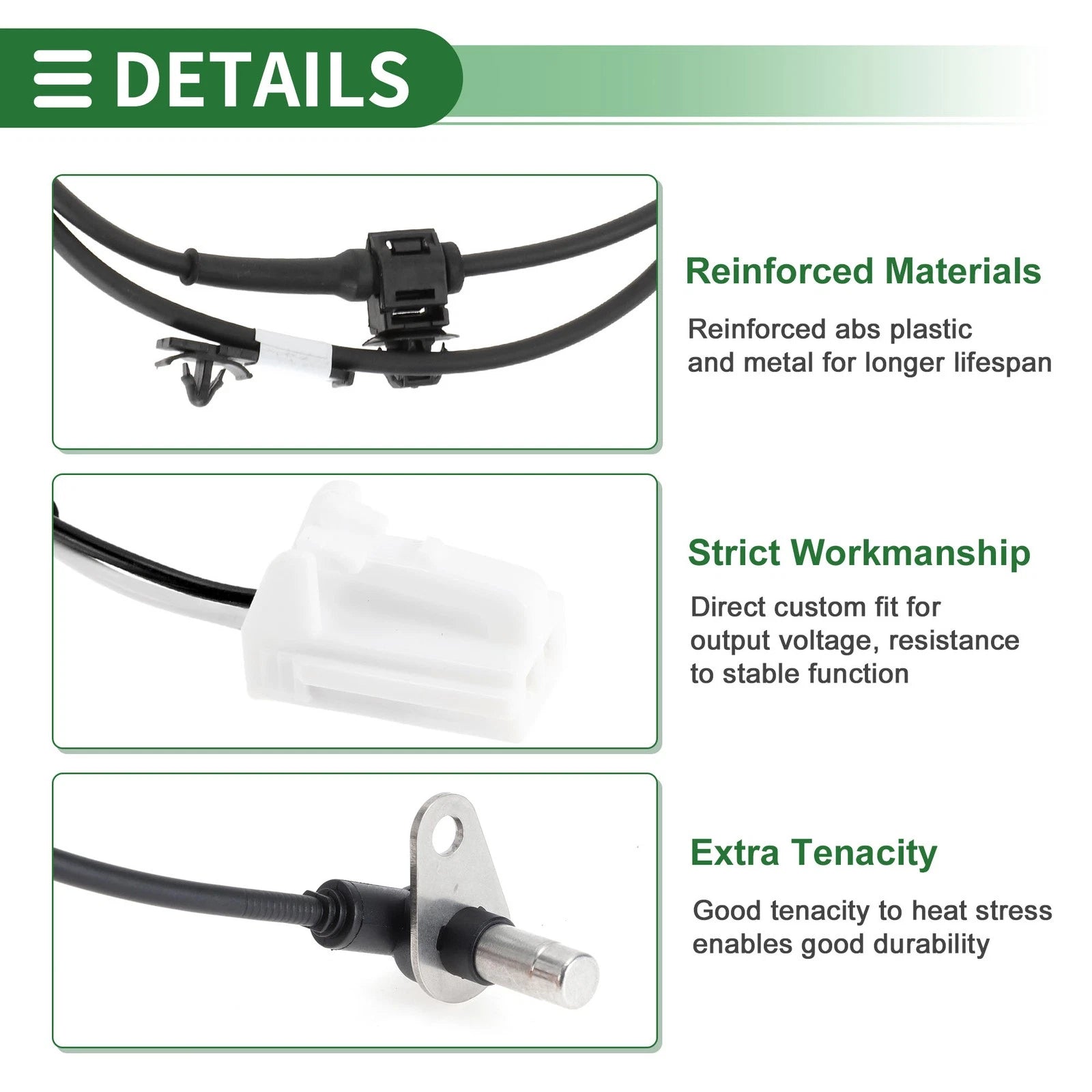 ABS Wheel Speed Sensor No.L2144372YF for Mazda CX-9 (2007–2015)