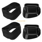 Set of 4 Ram Air Intake Duct Rubber Boots for Suzuki GSXR GSX-R 600 750 (1996–2000)