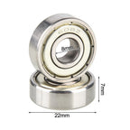 10 608ZZ Ball Bearings 8x22x7mm for Electric Motors (Efficient Performance)