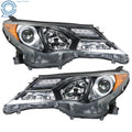 Set of 2 Halogen Headlights for Toyota RAV4 (2013–2015)