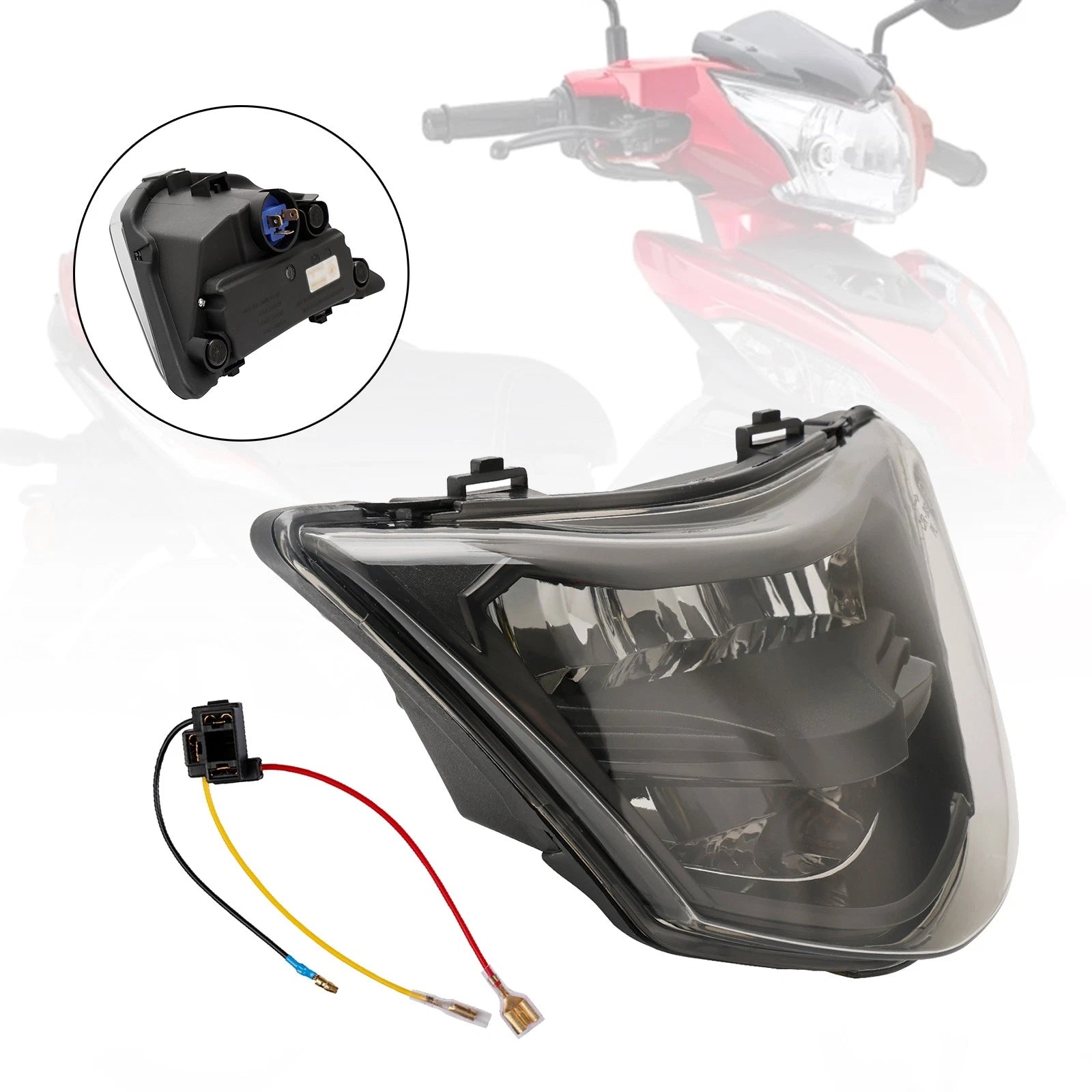 Headlight Guard Protector Cover Kit for Yamaha LC135 (V1)