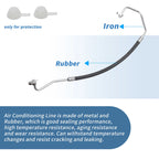 A/C Refrigerant Liquid Hose for Hyundai Accent (2006–2011) No. 977621G000