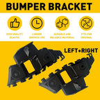 2X Bumper Bracket for Volkswagen Jetta (2011–2014) Front Driver Passenger Side