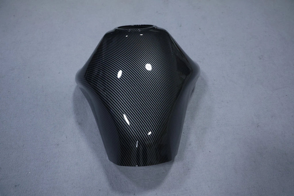 Carbon Fiber Fuel Gas Tank Cover for Kawasaki Ninja 650 (2012–2016)