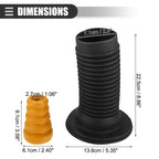 Set of 2 Front Suspension Bump Stop Shock Absorber Strut Boot Kit for Mitsubishi