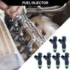 Set of 6 Fuel Injectors for Honda Accord (2008–2017) No.16450R70A01
