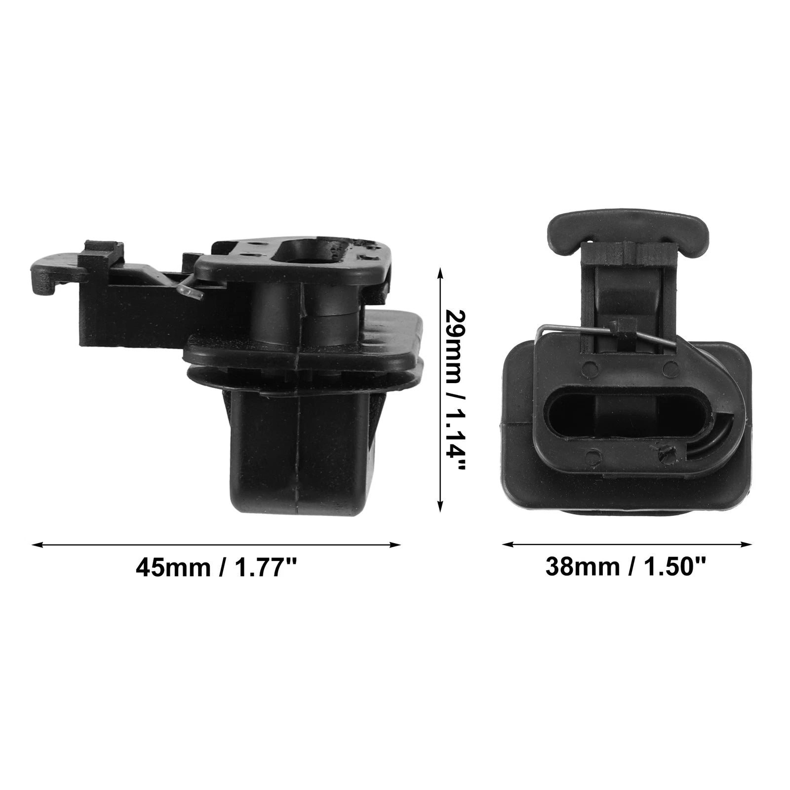 2 Pack Rear Seat Cushion Pad Clips for Honda Accord (2003–2012)