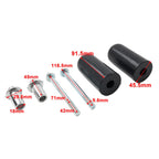 White Frame Sliders Anti Crash Protectors for Yamaha & Suzuki