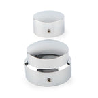 Rear Axle Nut Cover Caps  for Harley 2015-Later XG, 2008-Later XL Dyna Chrome