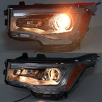 Headlamp for GMC Acadia SL (2017–2019) Chrome Left Side