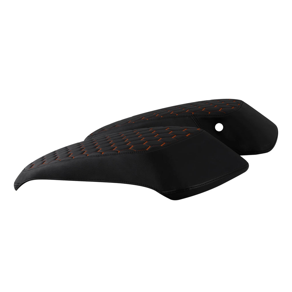 Hard Saddlebags Lids Covers for Harley Touring Road King Street Glide (2014–2023)