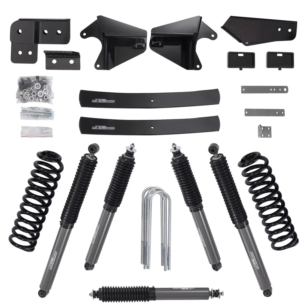 6" Suspension Lift Kit for Ford F150/Bronco (1980–1996) 4WD w/Shocks