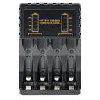4-Slot Charger for AA AAA NICD NIMH Rechargeable Batteries