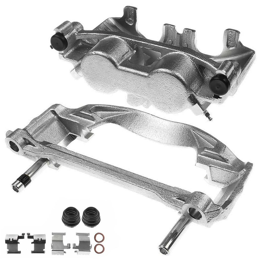 Pair Rear Brake Calipers for Ford E-450 Super Duty (2008–2019, 2021–2022)