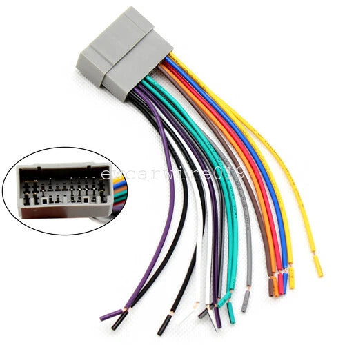 Car Radio Stereo Wire Harness Adapter for Chrysler Pacifica Town & Country (2003–2007)