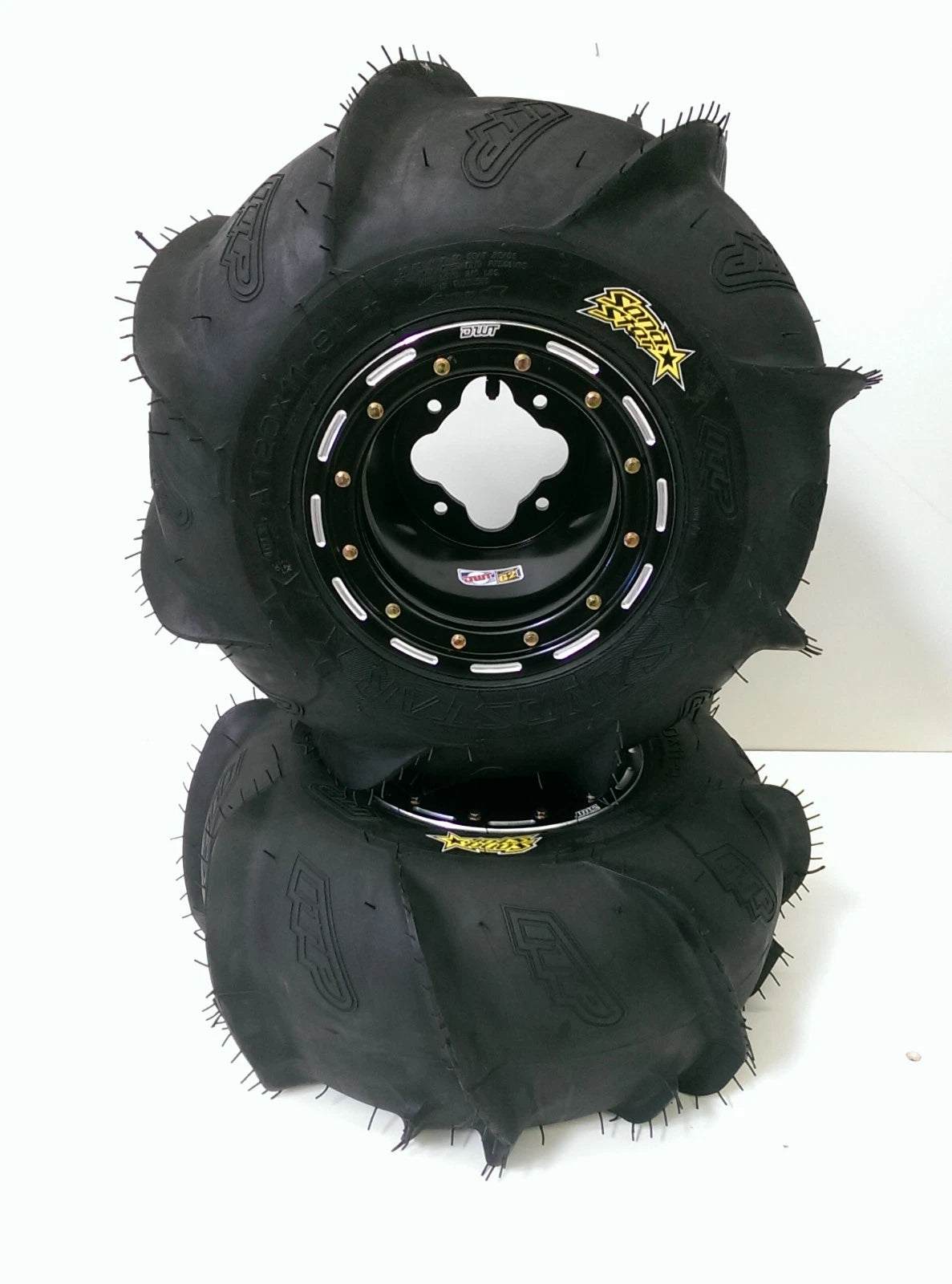 DWT Beadlock G3 Rims Set of 2 for Yamaha YFZ Raptor Banshee (2003–2023)