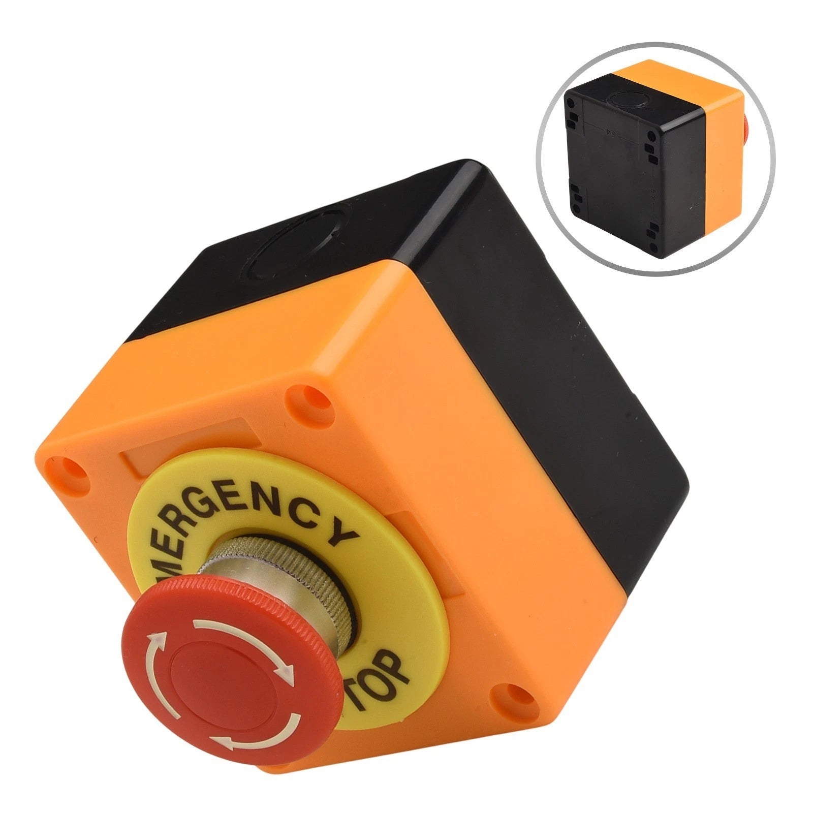 Tool Button Switch Box Control for 660V Applications (1NO+1NC)