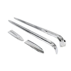 Chrome ABS Hard Saddlebag Lid Accent for Harley Street Glide FLHX, Road King FLHR (2006–2023)
