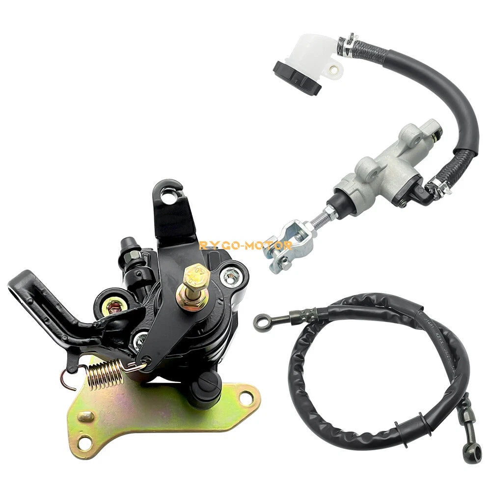 Rear Brake Caliper & Master Cylinder w/Hose for Honda TRX400EX (1999–2004)