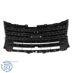Silver Coated Black Front Bumper Upper Grille for Ford Explorer (2016-2017)