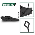 Tow Eye Hook Cover Cap for Mercedes GLK250, GLK350 (2013–2015)